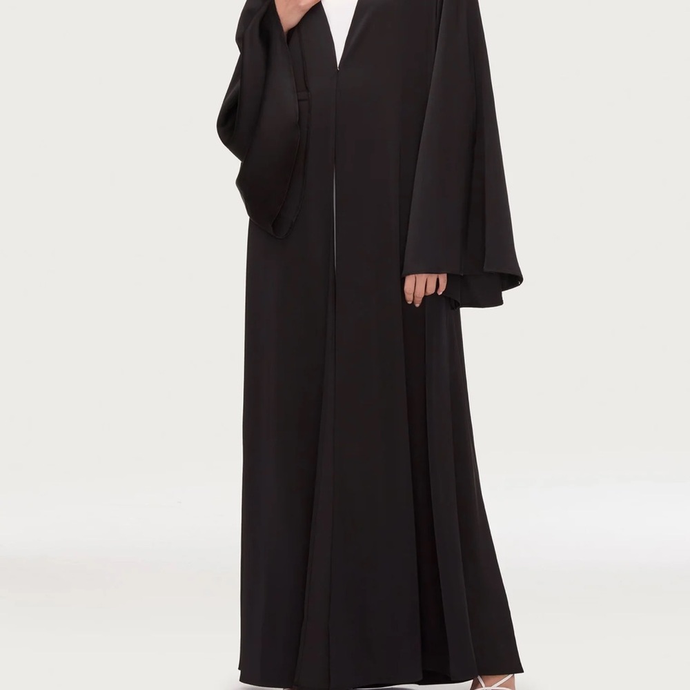 Stylish Black Long Sleeve Abaya